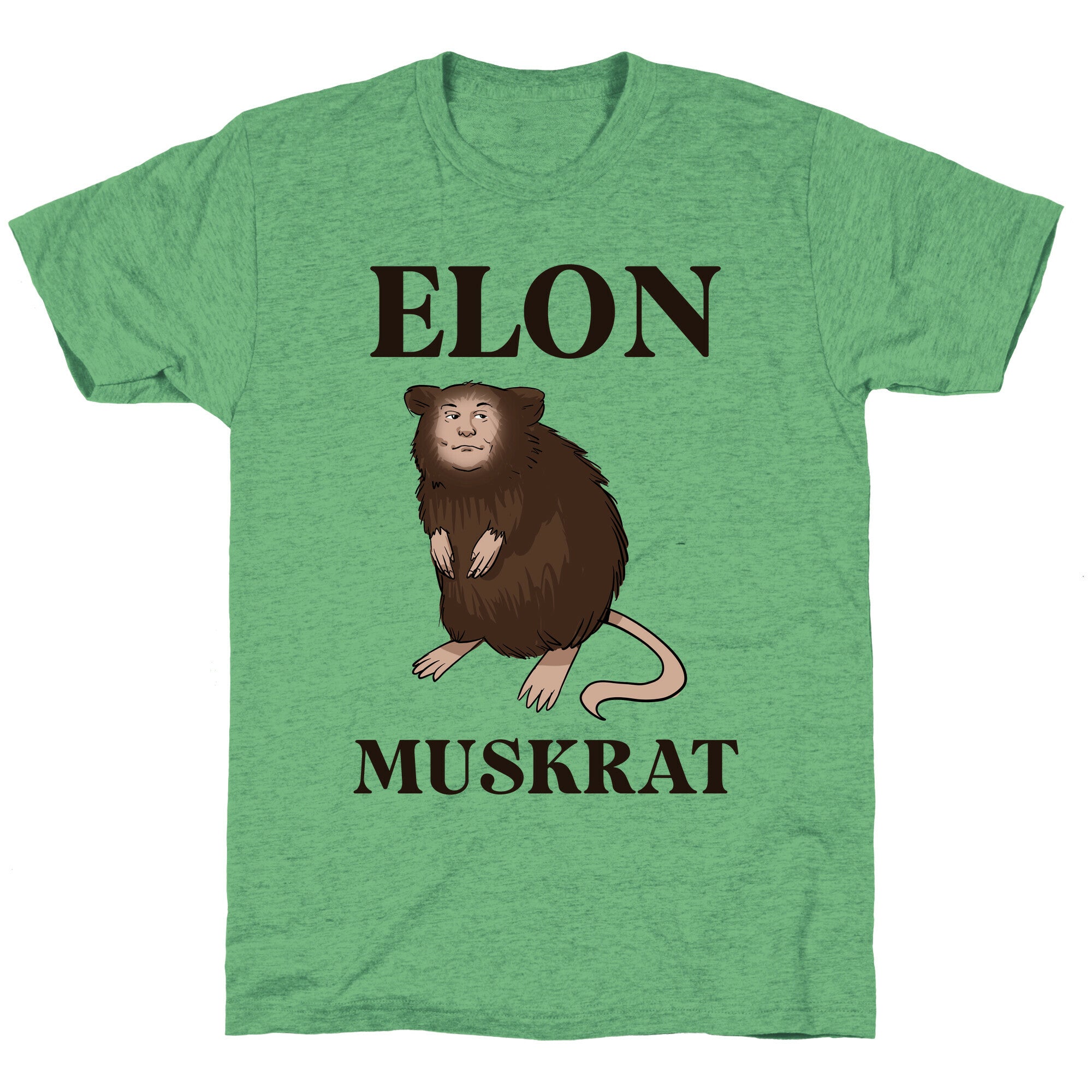 Elon Muskrat Unisex Triblend Tee